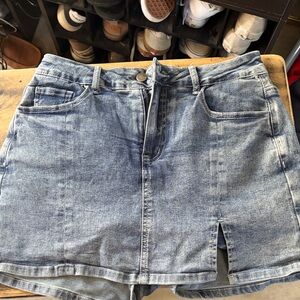 Denim Blue Jean Shorts